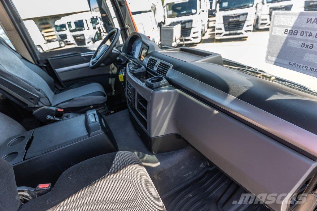 MAN TGS 33.470 BBS-6x6 (motor new 28.000 km) Sadulveokid