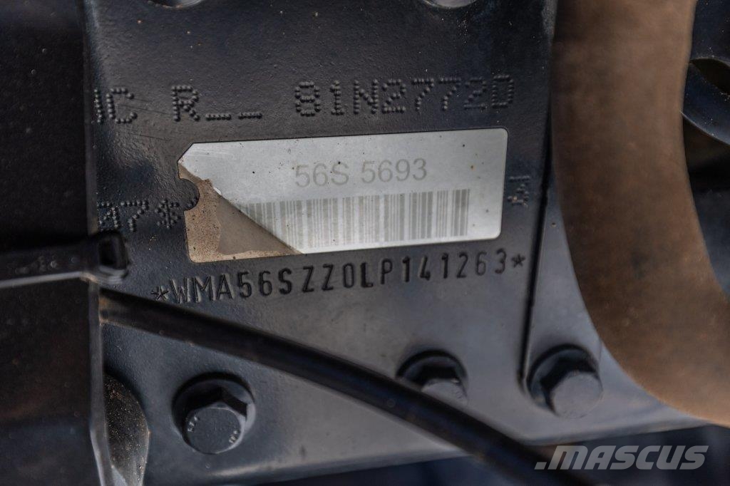 MAN TGS 33.470 BBS-6x6 (motor new 28.000 km) Sadulveokid