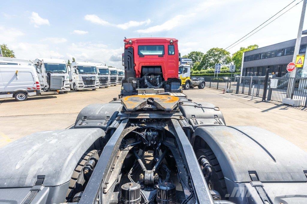 MAN TGS 33.470 BBS-6x6 (motor new 28.000 km) Sadulveokid