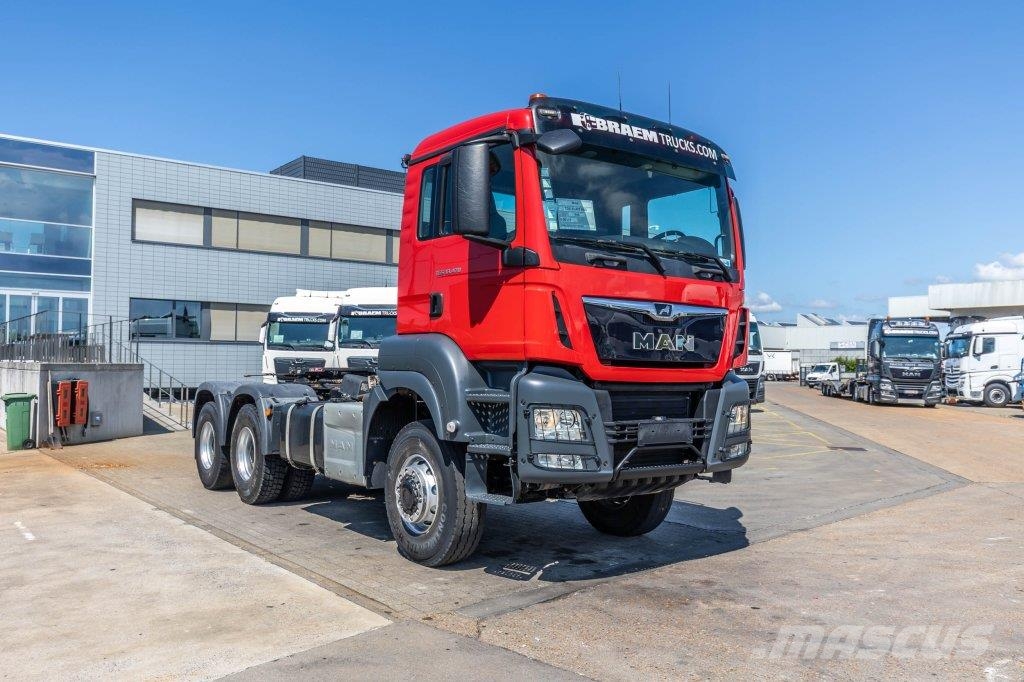 MAN TGS 33.470 BBS-6x6 (motor new 28.000 km) Sadulveokid