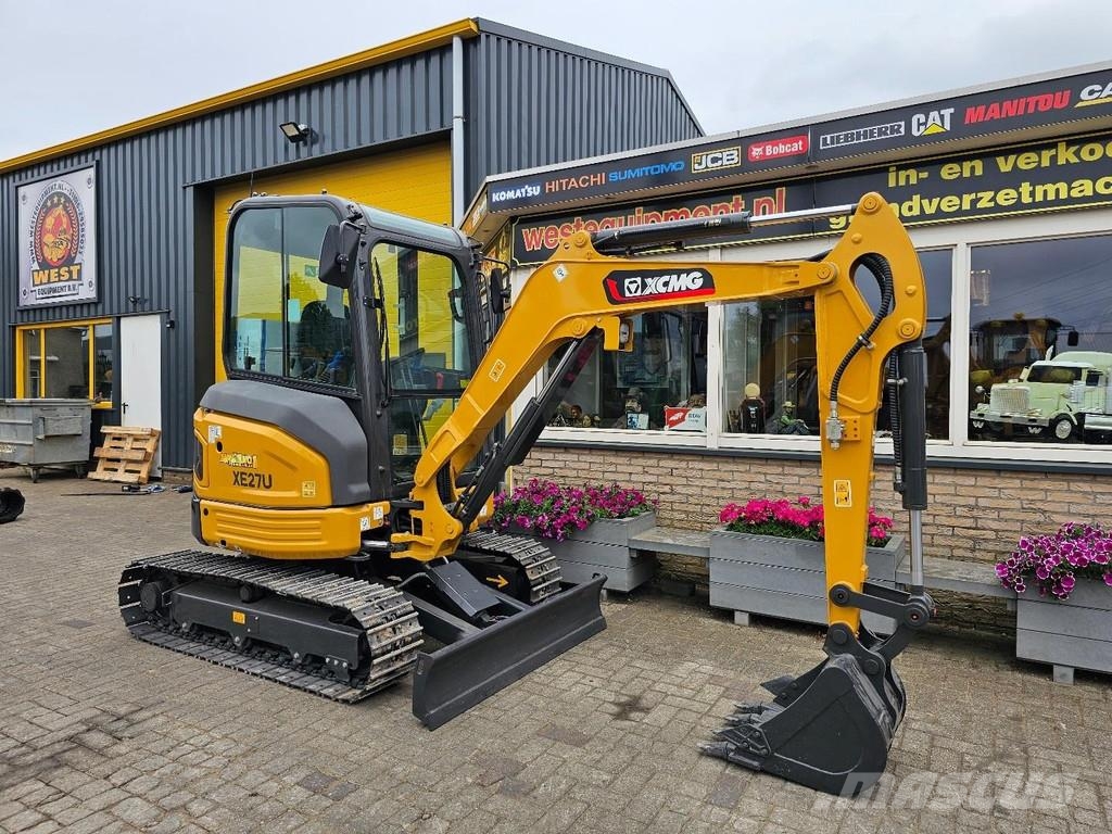 XCMG XE27U Minigraafmachines < 7t