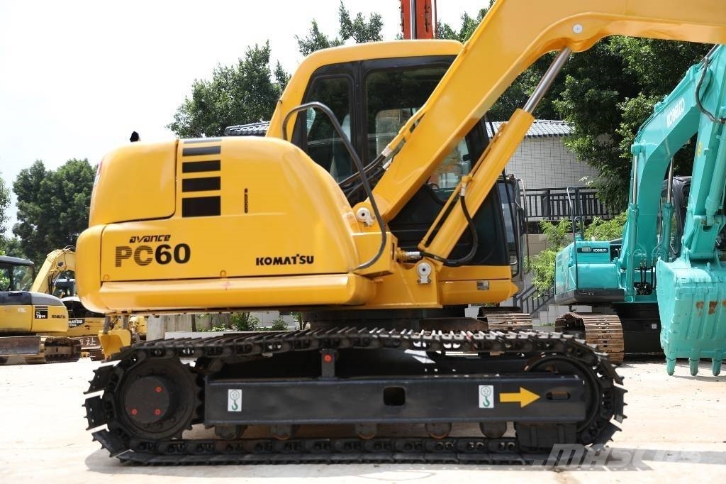 Komatsu PC 60-7 Mini ekskavatörler, 7 tona dek