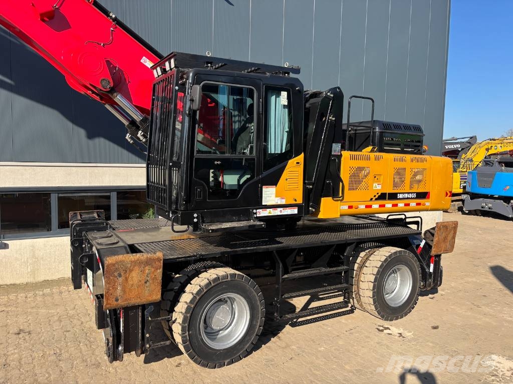 Sany SMHW 48 G5 - SMHW48 - Sennebogen 835 - Fuchs 360 Materialumschlag
