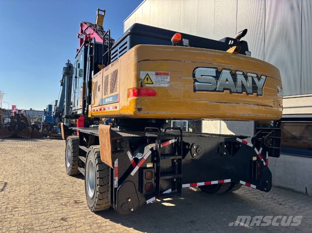 Sany SMHW 48 G5 - SMHW48 - Sennebogen 835 - Fuchs 360 Materialumschlag