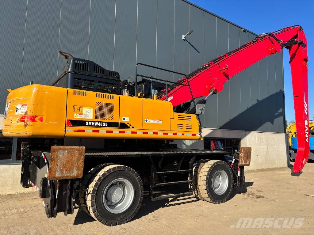 Sany SMHW 48 G5 - SMHW48 - Sennebogen 835 - Fuchs 360 Materialumschlag