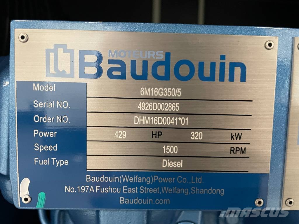 Baudouin 6M16G350/5 - 330 kVA Generator - DPX-19874 Diesel Generatoren