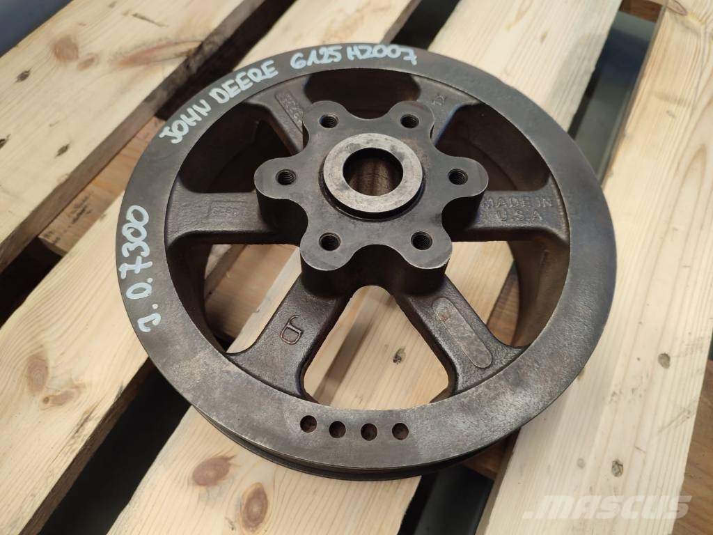 John Deere Engine fan drive pulley R132956 6125HZ007 engine Mootorid