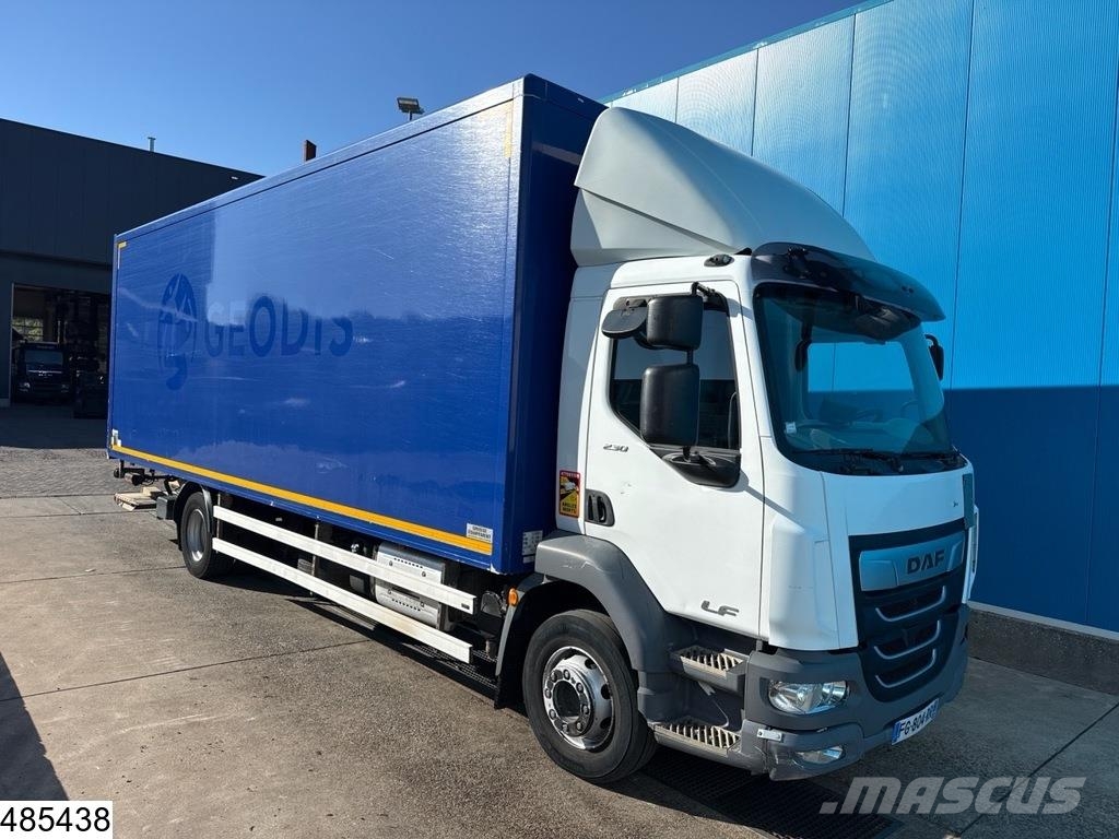 DAF LF 230 EURO 6, Manual, Dhollandia Bakwagens met gesloten opbouw