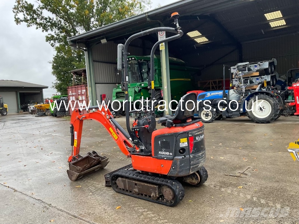 Kubota K 008-5 Minigravemaskiner