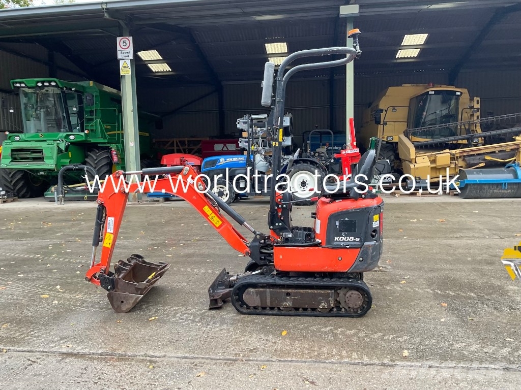 Kubota K 008-5 Minigravemaskiner