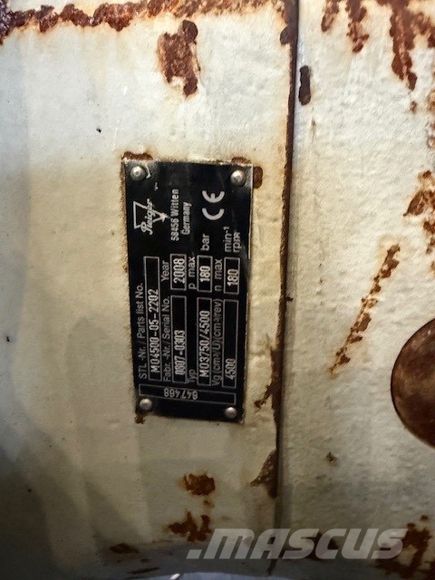 Rexroth PLEIGER MO 4500-05-2202 HYDRAULIC ENGINE 유압식 기계