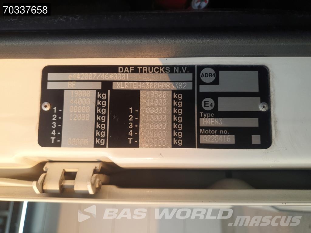 DAF XF 460 4X2 SC 2x Tanks ACC Sattelzugmaschinen