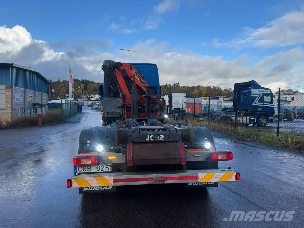 VOLVO FH460 KRANVÄXLARE  FULLBOGGI LÅGMIL NYBESKTIGAD شاحنات الرافعات