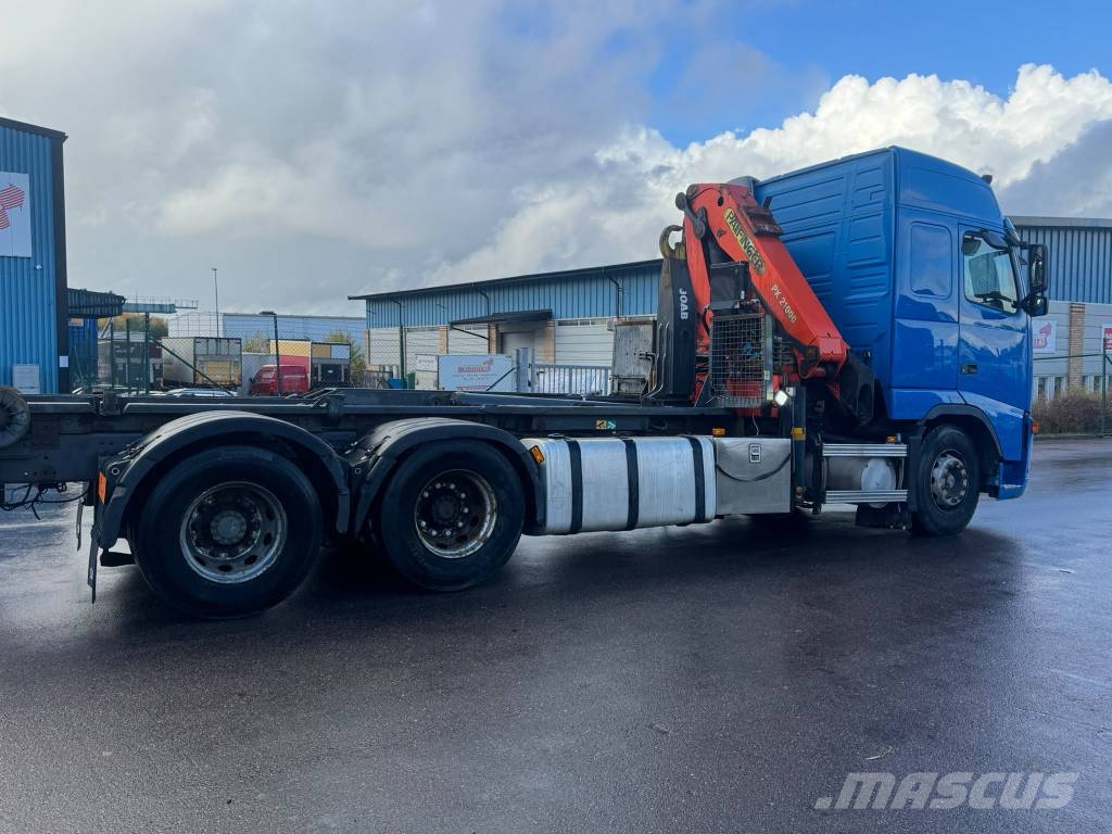 VOLVO FH460 KRANVÄXLARE  FULLBOGGI LÅGMIL NYBESKTIGAD شاحنات الرافعات