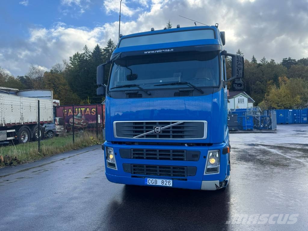 VOLVO FH460 KRANVÄXLARE  FULLBOGGI LÅGMIL NYBESKTIGAD شاحنات الرافعات