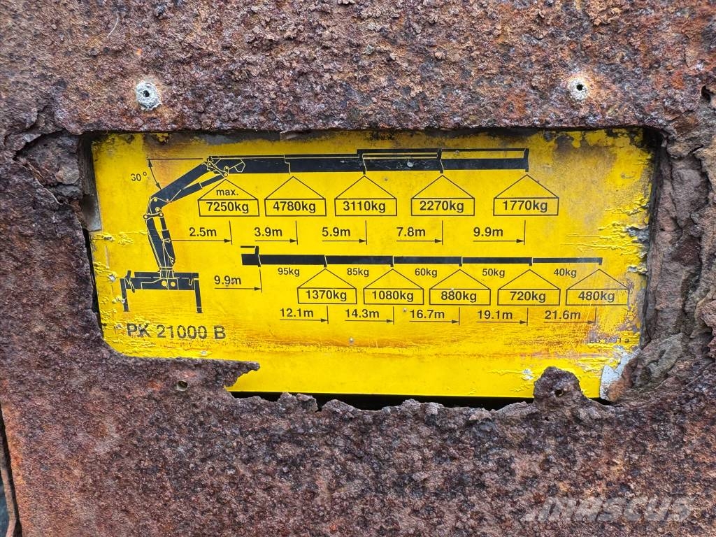 VOLVO FH460 KRANVÄXLARE  FULLBOGGI LÅGMIL NYBESKTIGAD شاحنات الرافعات