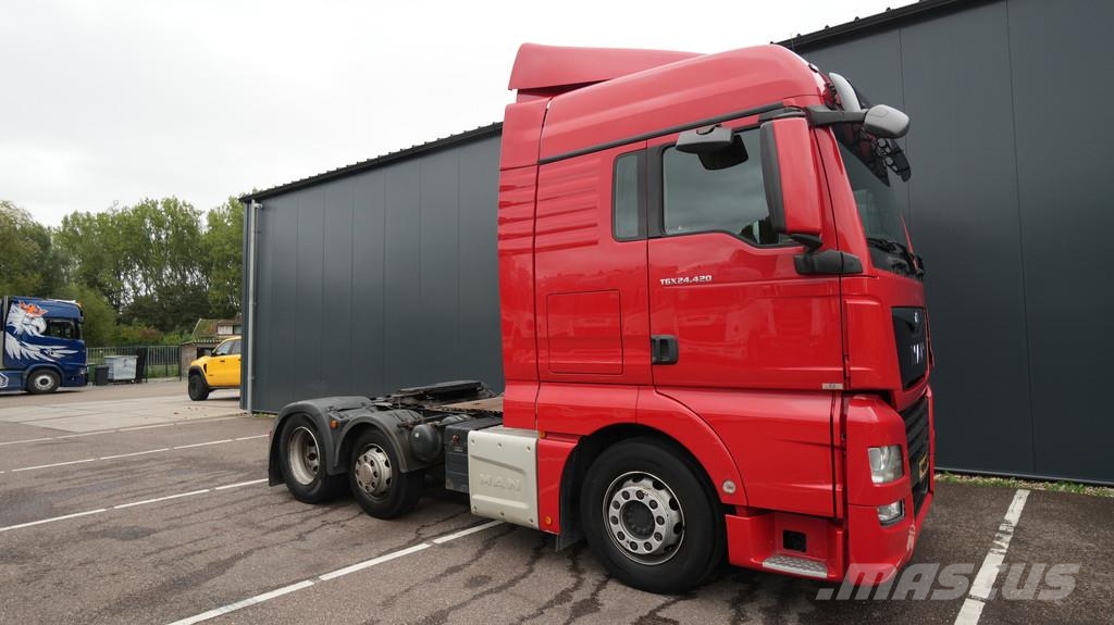 MAN TGX 24.420 6x2 651.800km Sadulveokid