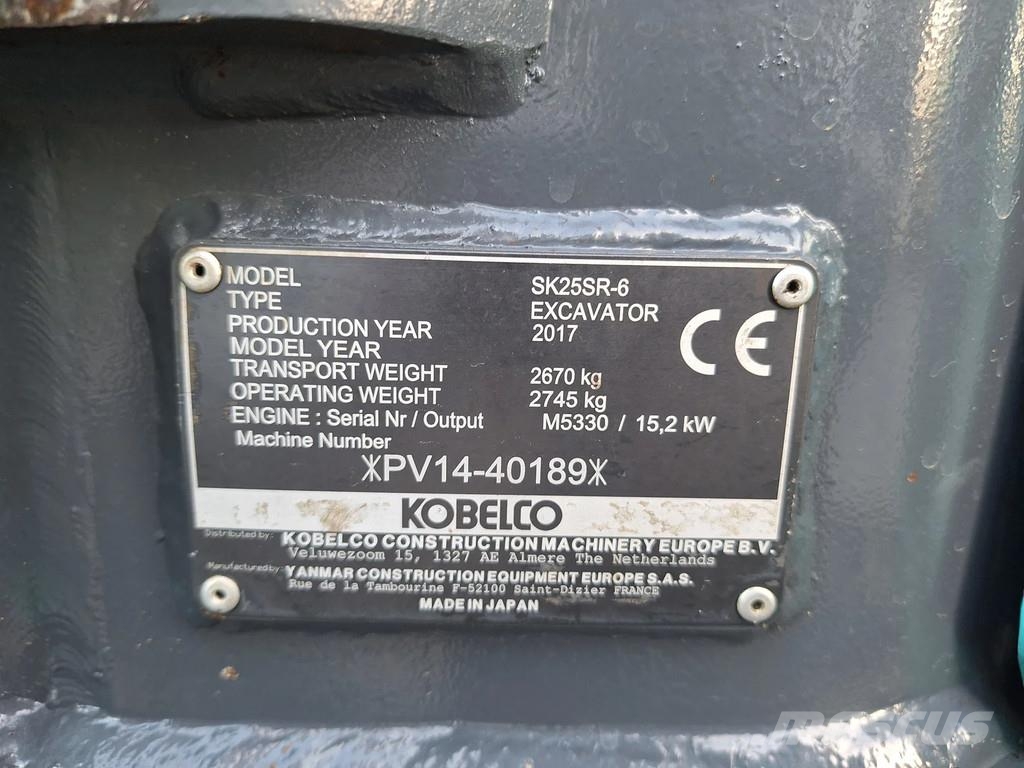 Kobelco SK-55-SRX-6 SK-55-SRX-6 Mini bagri <7t