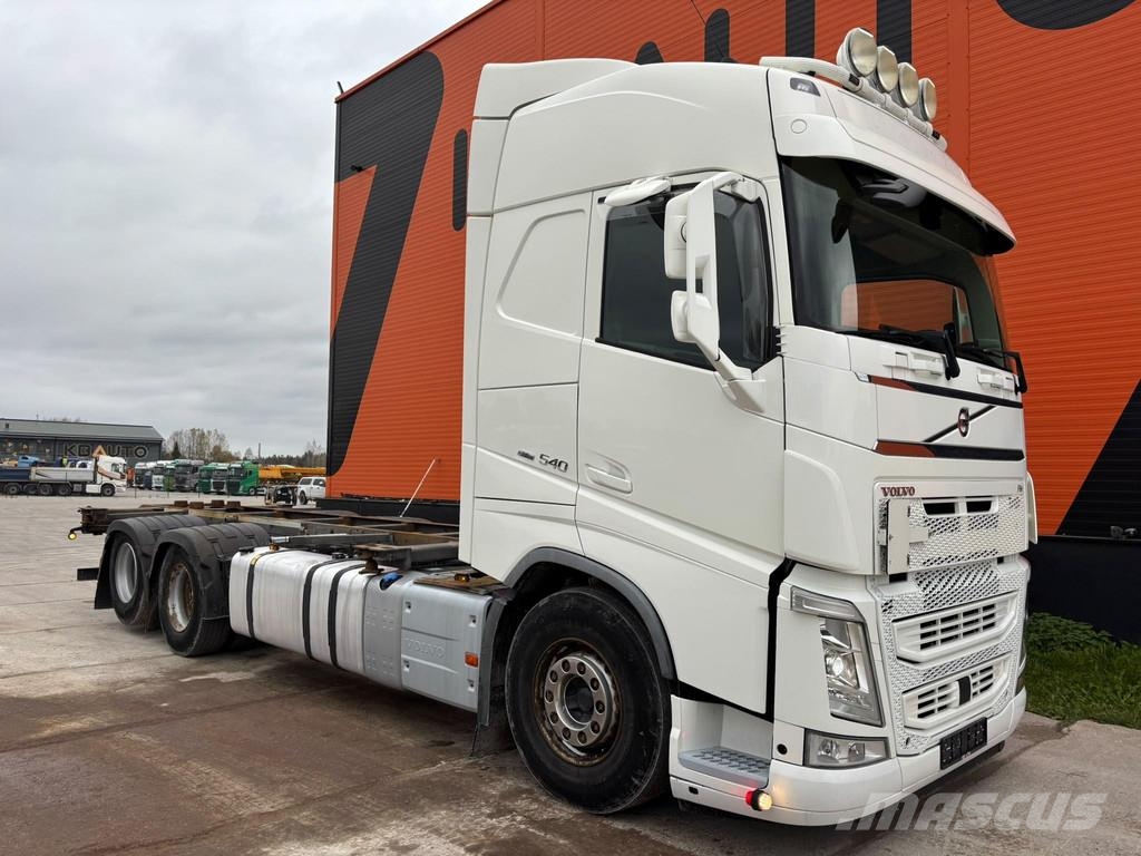 Volvo FH 540 6x2 CHASSIS L=7566 mm Containerbil