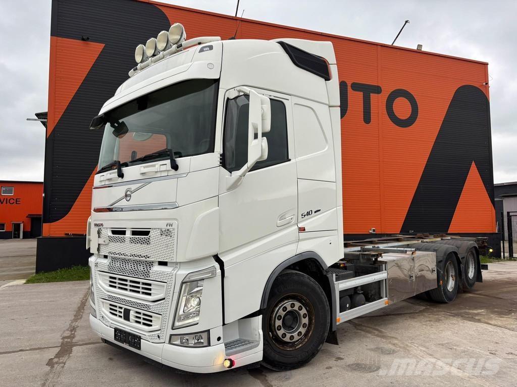 Volvo FH 540 6x2 CHASSIS L=7566 mm Containerbil