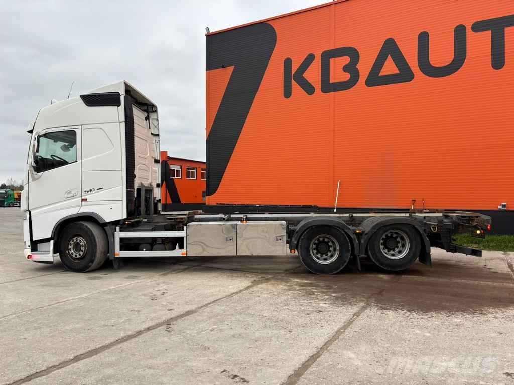 Volvo FH 540 6x2 CHASSIS L=7566 mm Containerbil