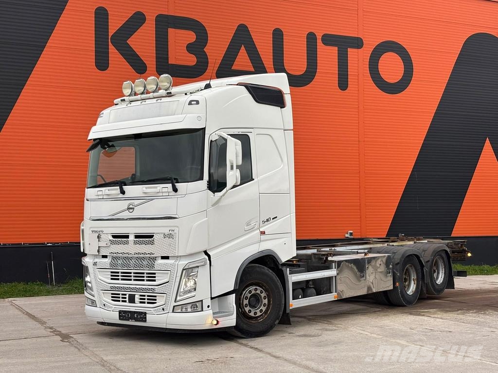 Volvo FH 540 6x2 CHASSIS L=7566 mm Containerbil