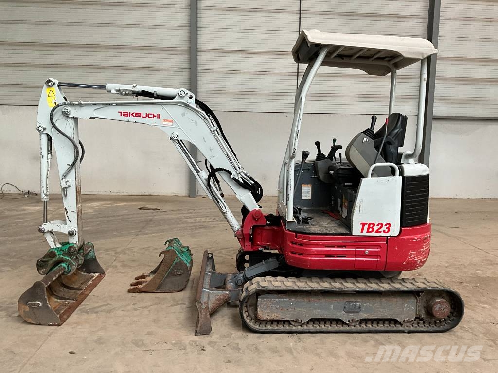 Takeuchi TB 23 R Minigraafmachines < 7t