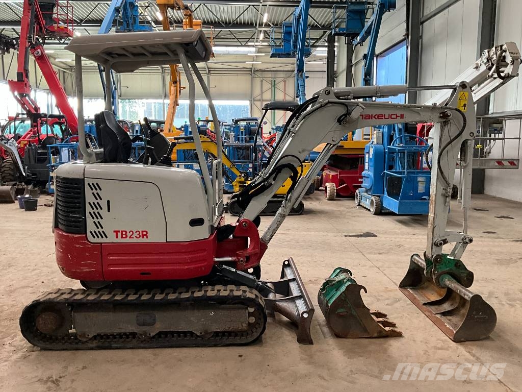 Takeuchi TB 23 R Minigraafmachines < 7t