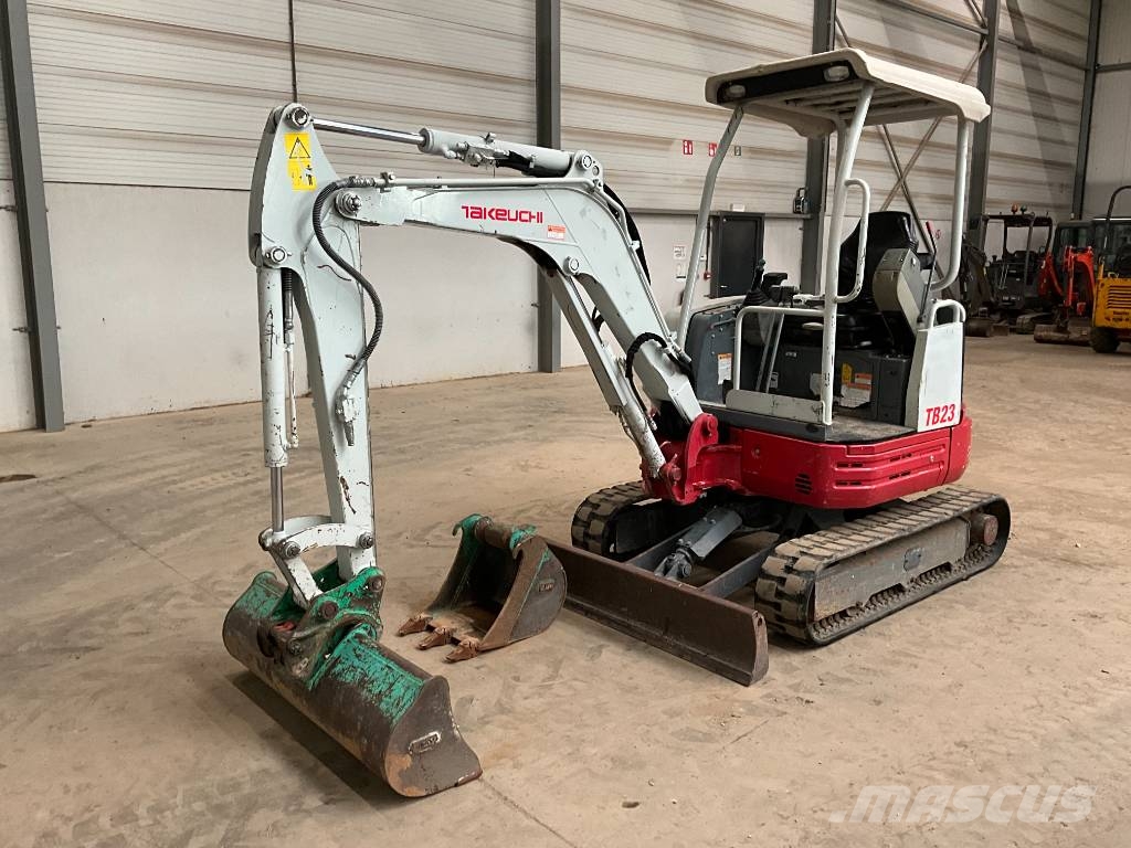 Takeuchi TB 23 R Minigraafmachines < 7t