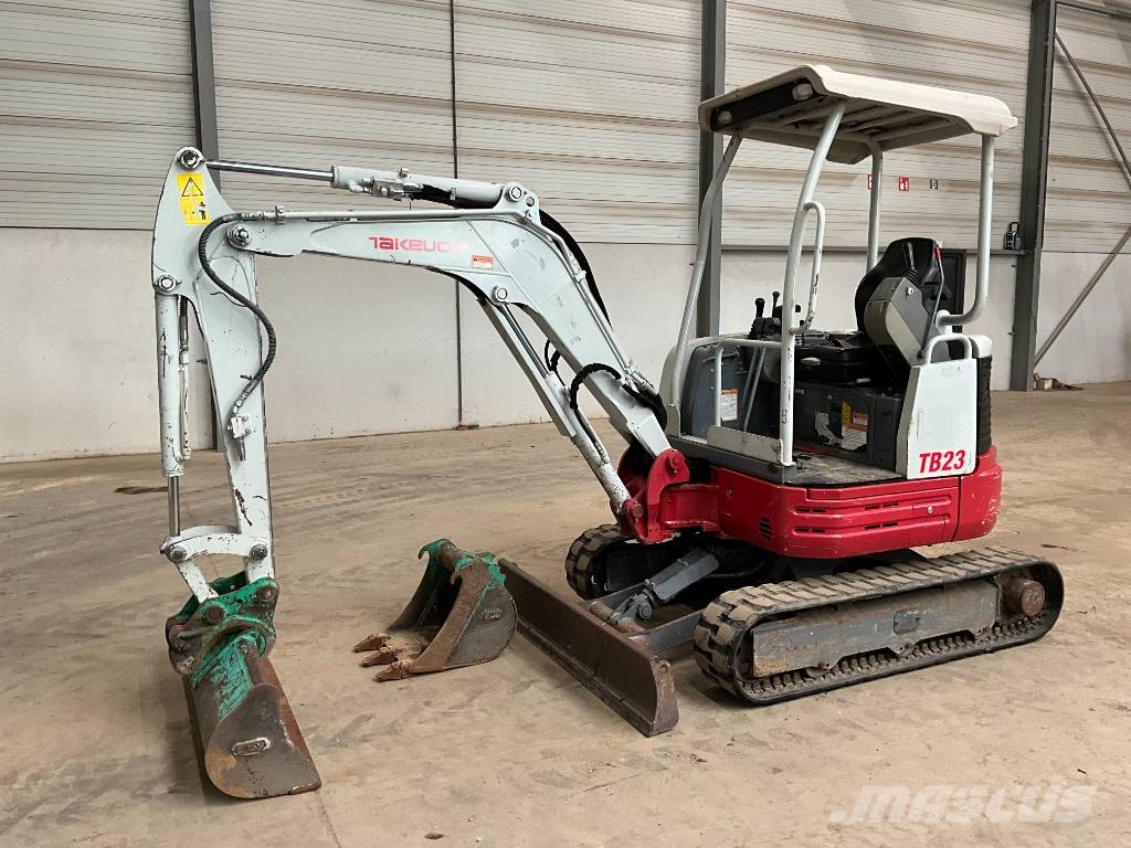 Takeuchi TB 23 R Minigraafmachines < 7t