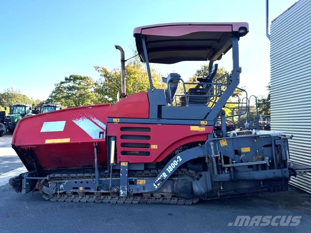 Vögele Super 1800-2 Asfaltni finišerji