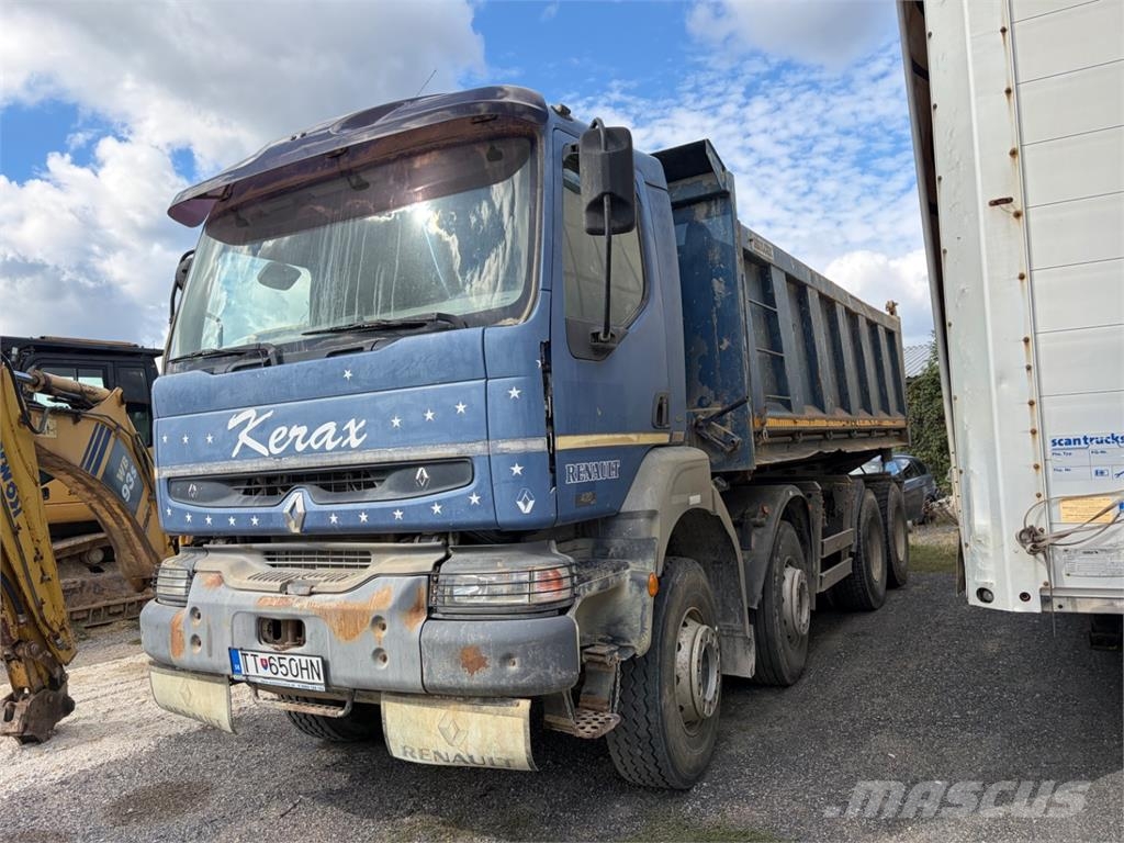 Renault KERAX 420.40 P8X4 Tipper trucks