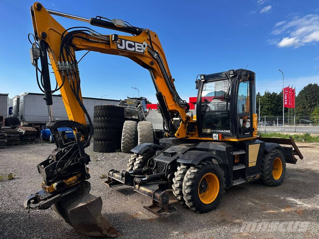 JCB Hydradig Wielgraafmachines