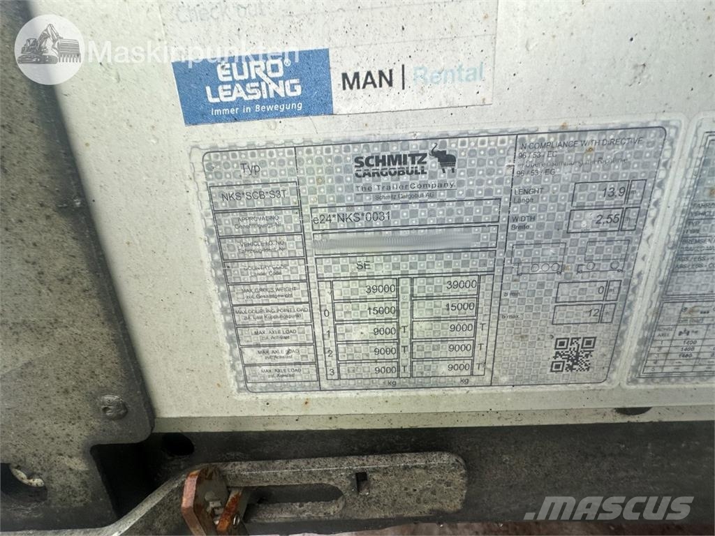 Schmitz Cargobull Semirremolques de caja de lona