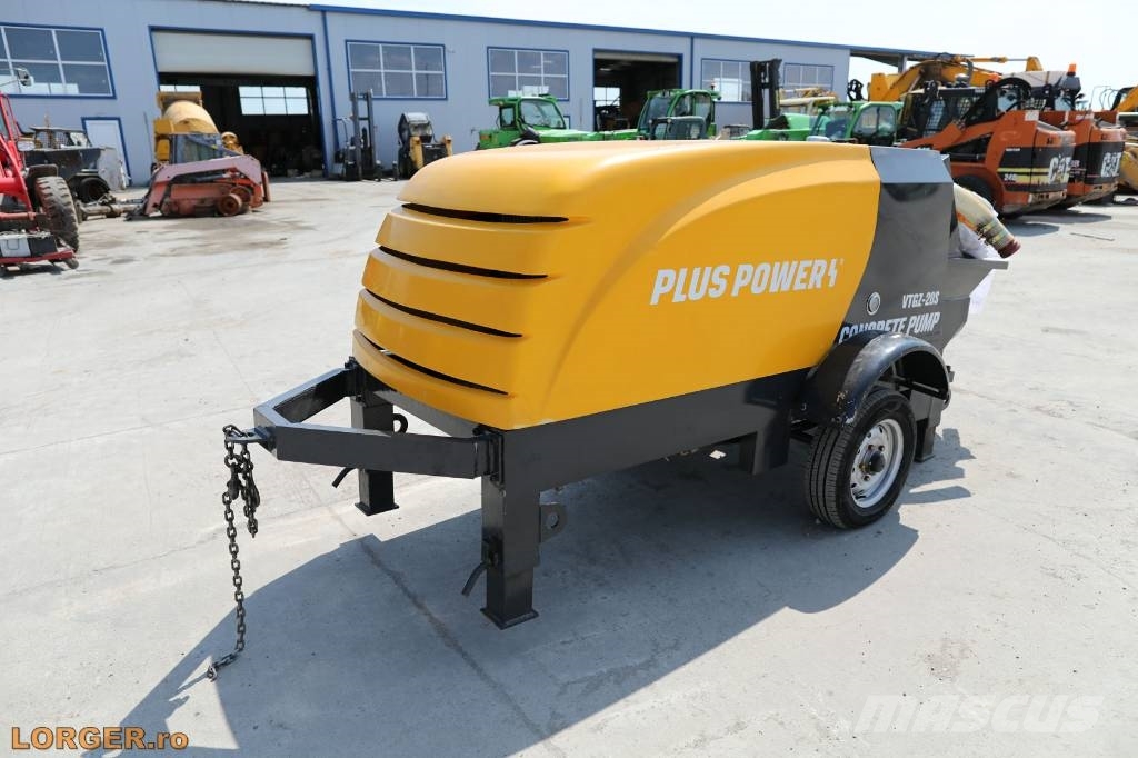 Plus Power VTGZ - 20S Kamionske črpalke za beton