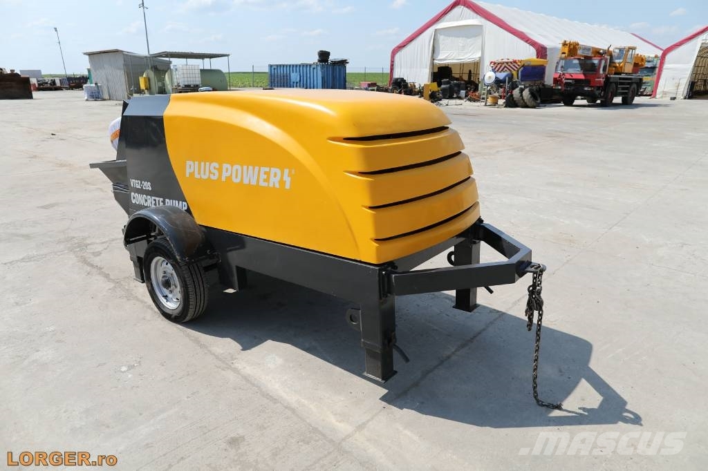 Plus Power VTGZ - 20S Kamionske črpalke za beton