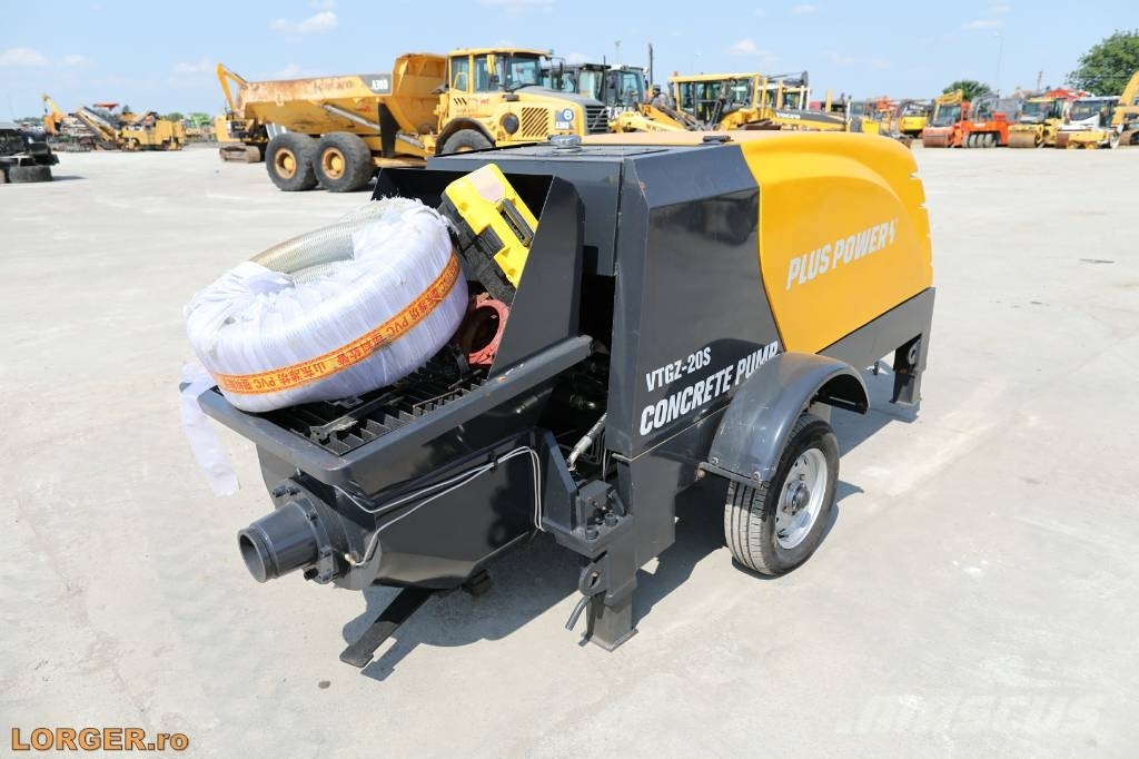 Plus Power VTGZ - 20S Kamionske črpalke za beton