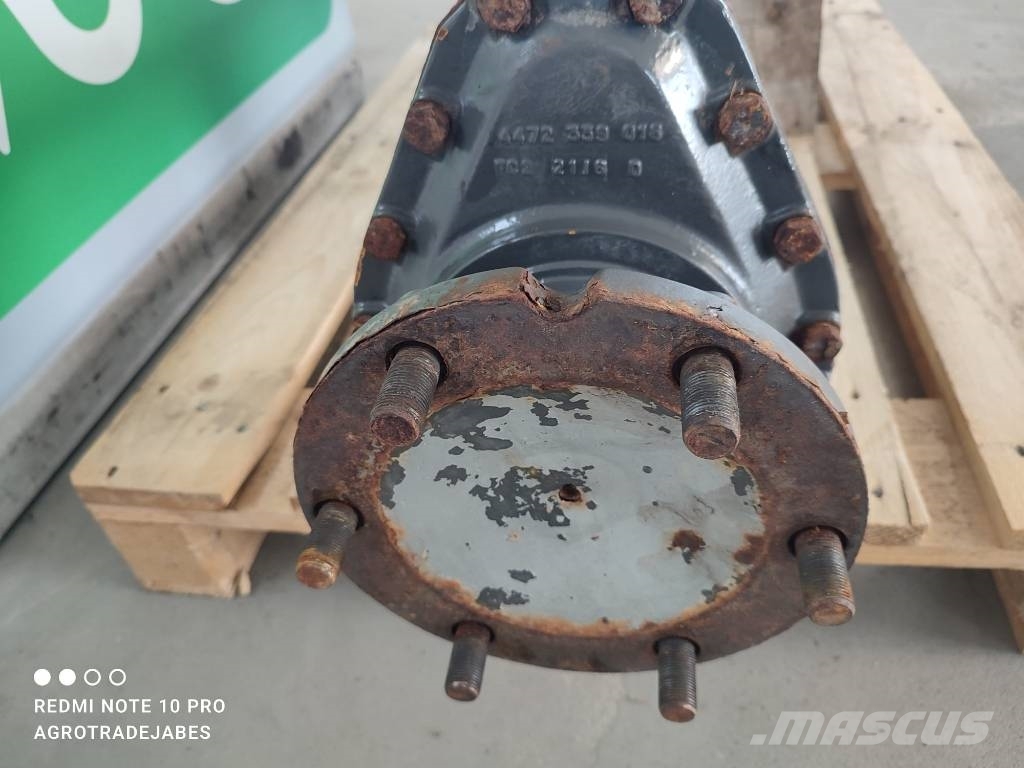 Zettelmeyer Drive axle AV-225 25644 Zettelmeyer ZL602 Front Transmissão