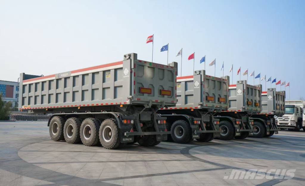 Howo 100 tons semi-trailers Tents treileri