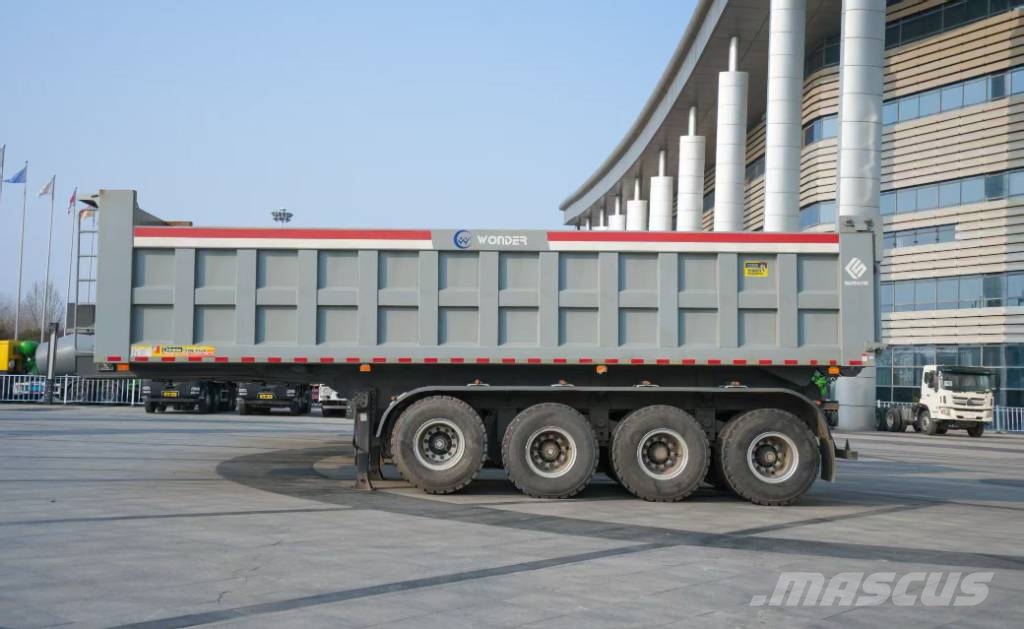Howo 100 tons semi-trailers Tents treileri