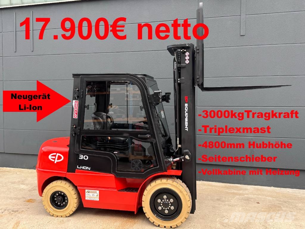 EP EFXZ 301 Lithium Ionen Elektrostapler Electric forklifts