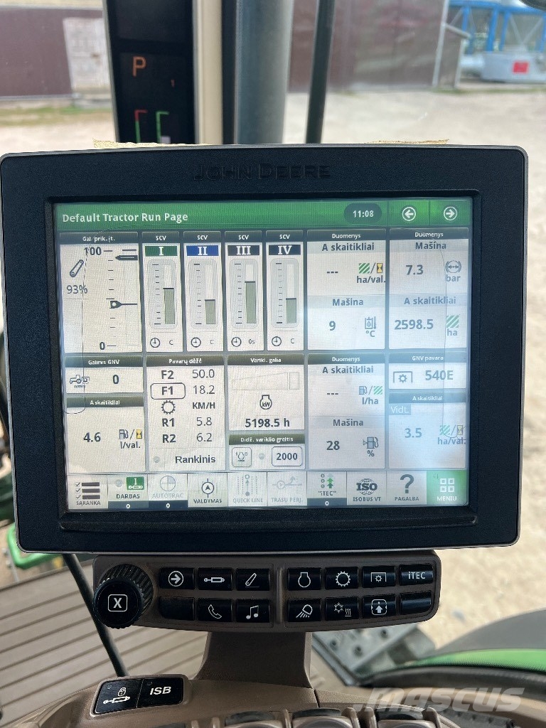 John Deere 7250 R Трактора