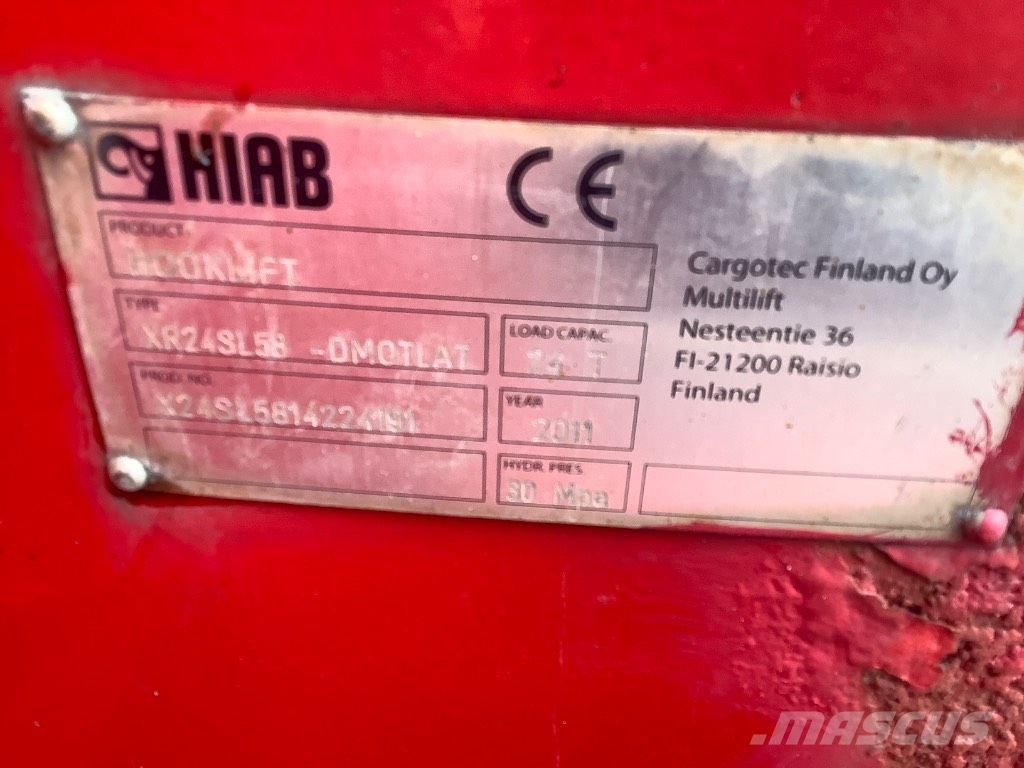Volvo FH460 شاحنات الرافعات الخطافية