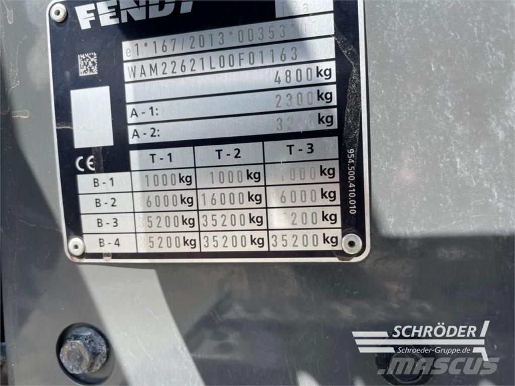 Fendt 209 F VARIO GEN3 POWER Traktory
