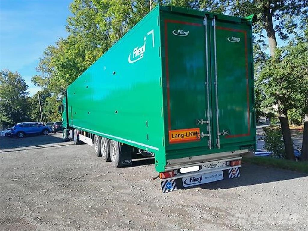 Fliegl SDS390/ X Tra Long 101m3 Schubboden Overige aanhangers