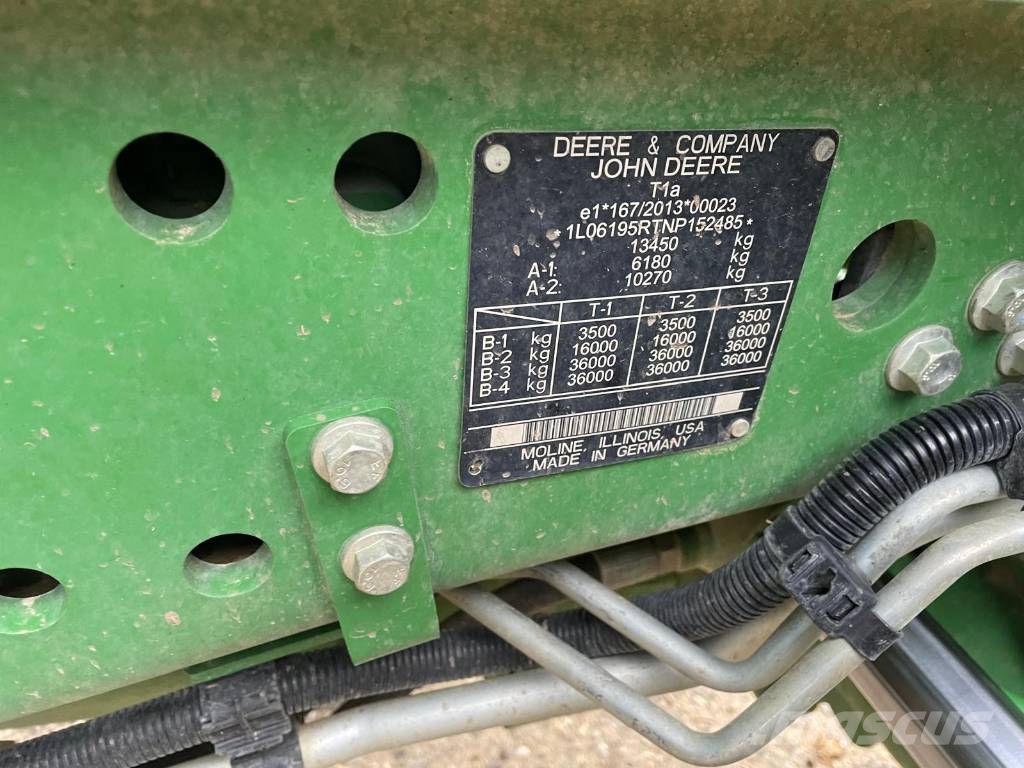 John Deere 6195 R Трактори