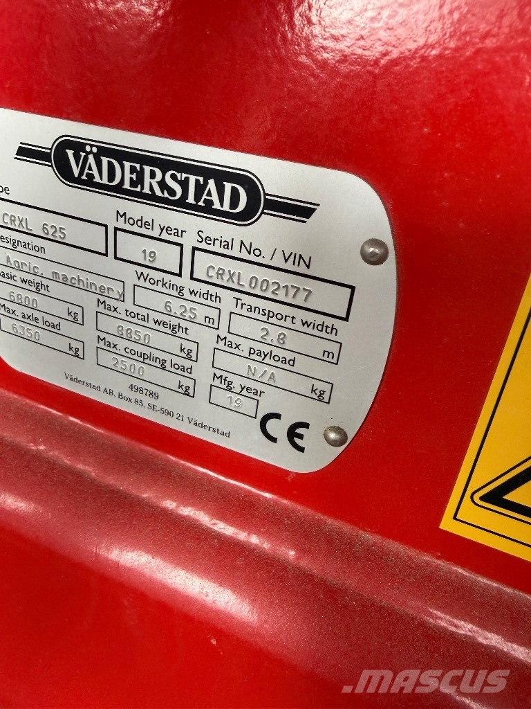 Väderstad Carrier625XL endast ca 6-700ha Schijveneggen