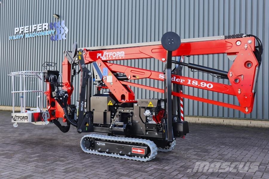 Platform Basket Spider 18.90 PRO CE Declaration, Valid inspection, Plataformas con brazo de elevación manual