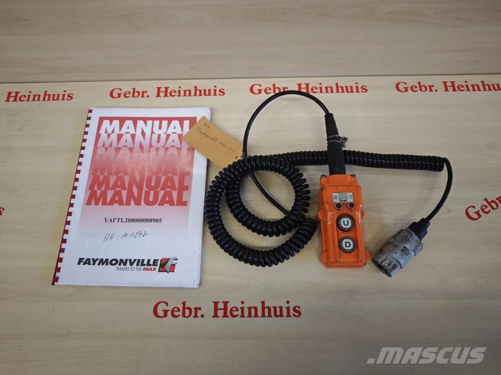 Faymonville STBZ-2VA 5.5 meter extandable! Zemie treileri