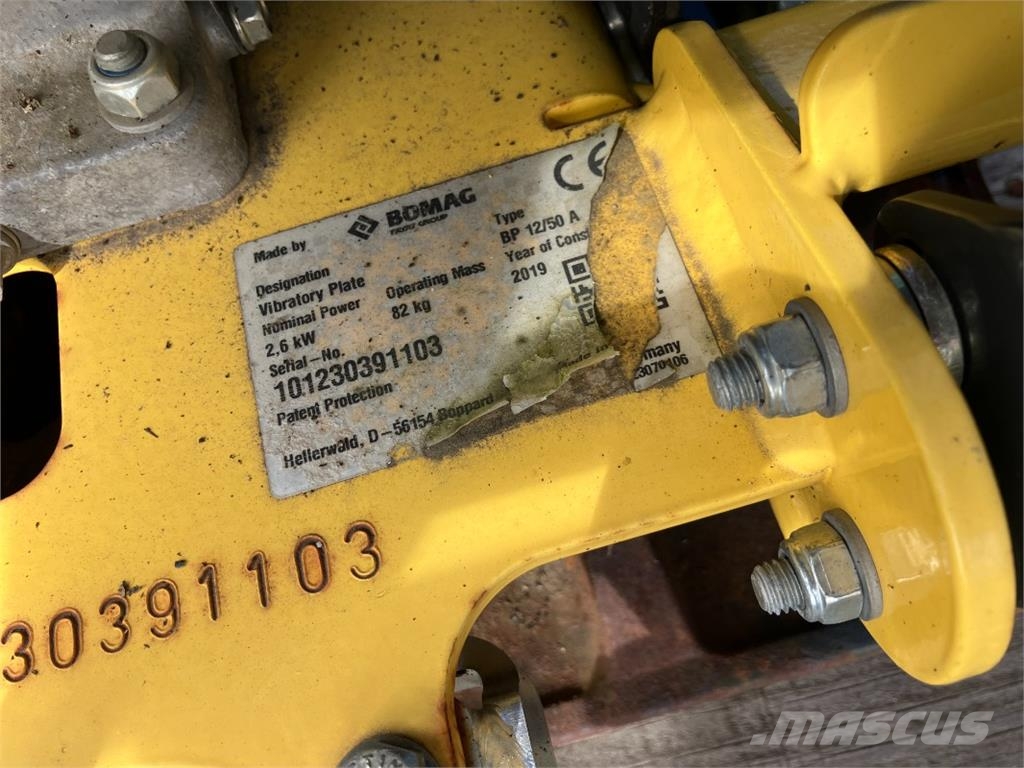 Bomag DE BOMAG BP 12/50 A Stage V / CARB P.3 Vibro plošče